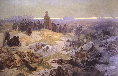 After the Battle of Grunwald Alphonse Mucha